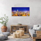 Charlotte Skyline Wall Art North Carolina City Wall Art Decor - Image 5