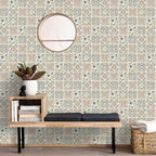 Wudnaye Bohemian Wallpaper Peel and Stick Faux Tile Contact Paper 17”×196” Tile - Image 9