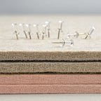 Lightomorrow Bulletin Board, 36 x 24 inches Felt Board - Image 6