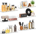 Qukaka Floating Shelves for Wall Decor, Living Room, Bathroom Decor, Nail by QukakaHomeCare