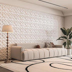 Art3d 33-Pack 3D Wall Panel for Interior Wall Décor, Diamond Textured PVC - Image 2