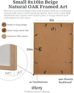 iHery Small Everything You Can Imagine Is Real Framed Trendy NewsPaper Wall Art - Image 7