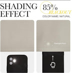 NICETOWN Privacy Room Divider Curtain Screen Partitions, Closet Door Curtain - Image 5