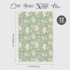 Main Street Peel and Stick Wallpaper Eco-Friendly Sheets 12 Pack, 11 X 16 Inch - Image 2