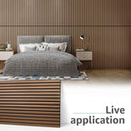 Art3d 4 Pack 47.2 x 23.6in. Wood Slat Acoustic Panels - Image 2