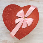 CHIHUT Red Glitter Wallpaper 15.7''x100'' Sparkle Glitter Fabric Peel and Stick - Image 8