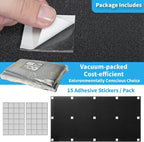 Art3d 4-Pack Wedge Design Acoustic Foam Panels, Quick-Recovery Noise Dampening - Image 4