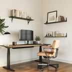 WOPITUES Floating Shelves for Wall 32″W x 8″D, Long Wall Mounted Shelves Set of - Image 4