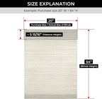 UNISHADES Cordless Bamboo Roman Shades - Image 6