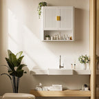 INNOD Bathroom Wall Cabinet, Wall-Mounted Medicine Cabinet - Image 7