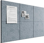 Bumusty Large Cork Board 36" x 24" Alternative by BUMUSTY