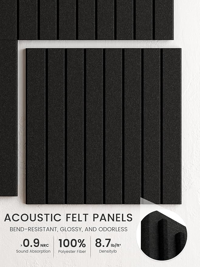 Bumusty Large Cork Board Alternative-36 x 24" Felt Bulletin Board Tiles - Image 3