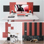 22 Pack Acoustic Panels with Self-Adhesive, Sound Panels High Density, - Image 4