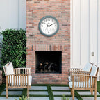 18 inch Outdoor Clocks for Patio Large Waterproof - Image 9