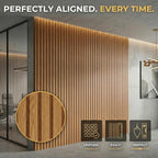 From Plain to Beautiful in Hours WPC Exterior Wall Slat Panels Waterproof - Image 4