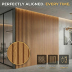 From Plain to Beautiful in Hours WPC Exterior Wall Slat Panels Waterproof - Image 4