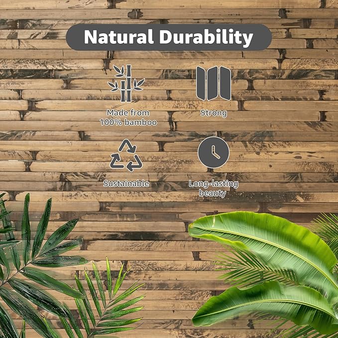 Art3d Natural Bamboo Wall Panel - Image 7