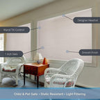 LOTUS & WINDOWARE Cordless Mini Blind, Window Blinds - Image 3