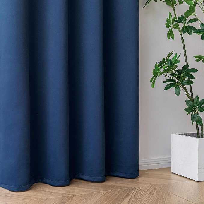IGEMAEVE Blackout Curtains 108 Inch Length 2 Panels Set, Grommet Energy Saving - Image 7