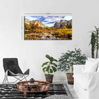 Yosemite National Park Wall Art Nature Landscape Valley Mountain Large Canvas - Image 6