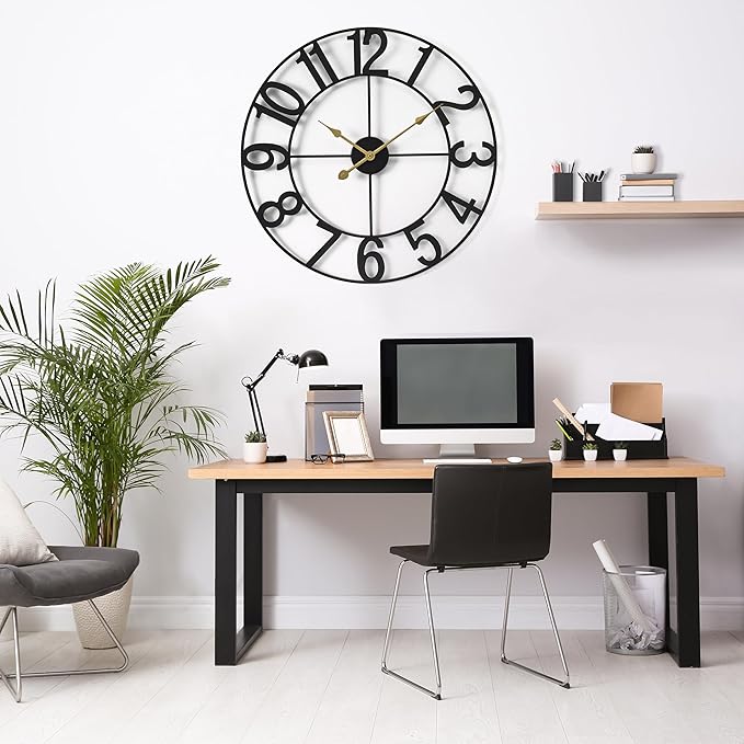 Sorbus Large Wall Clock for Living Room Decor - Image 5