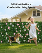 VEVOR Artificial Luxury‌ Flower Wall Backdrop, Each Panel 2 x 8 ft, Gorgeous 3D - Image 6