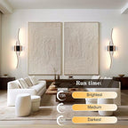 KARTOOSH Battery Operated Wall Sconces Set of Two - Image 3