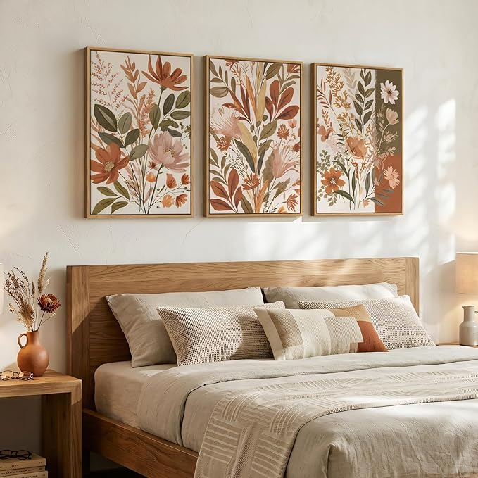 Framed Vintage Botanical Wall Art - Image 2