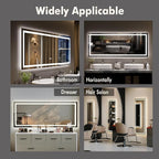 GarveeHome 60x24 LED Bathroom Mirror - Image 7