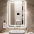 Delma LED Bathroom Mirror with Lights, 30x20 Vanity Mirror by Delma