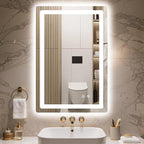 Delma LED Bathroom Mirror with Lights, 30x20 Vanity Mirror by Delma