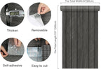 CHIHUT Acoustic Extra Wide 24"x197" Wood Slat Wall Panels 3D Self Adhesive - Image 8