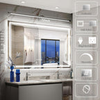 Ratsamee 72x40 Inch Led Mirror for Bathroom - Image 2