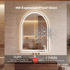 Sweetcrispy 24“×32” LED Bathroom Backlit Mirror - Image 2