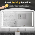 Hivone 72X36 LED Bathroom Mirror - Image 6