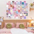 KBKBART Anime Aesthetic Wall Collage Kit, Anime Photo Wall Collage Posters - Image 2