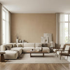 WADILE Grasscloth Peel and Stick Wallpaper 15.7in x 393.7in, Textured Contact - Image 3