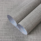 Guvana Grasscloth Peel and Stick Wallpaper Grey Textured Contact Paper Modern by Guvana