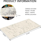 4-Pack 3D PU Stone Wall Panels for Interior Decor - Image 3