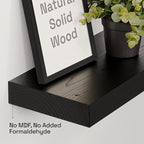 BAOBAB WORKSHOP Wood Floating Shelves - Image 4