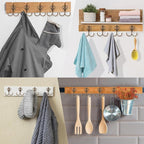 12 Sets Vintage Coat Hooks, Wall Hooks - Image 7