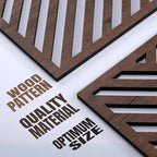 qmmp Modern Wooden Wall Sculptures - Image 4