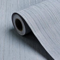 Blue Grasscloth Peel and Stick Wallpaper A Set of 23.6" X 480" Self-Adhesive by Biyoeepeelstickwallpaper