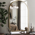 HARRITPURE Arched Wall Mirror – 26"x38" Arch Bathroom Mirror Metal Frame Vanity by HARRITPUREHome