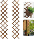 2Packs 13x78in Expandable Wood Wall Trellis by ANPHSIN