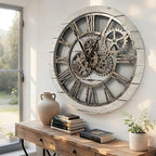 ImprovingLife The Gears Clock The Original Real Moving Gear Wall Clock Vintage - Image 3