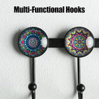 Boho Coat Rack Wall Mounted - Image 3