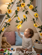 suddus Artificial Sunflower Garland - Image 5