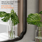WallBeyond 20" x 30" Rounded Corner Arch Wall Mirror - Image 5