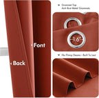 MIULEE Blackout Curtains for Bedroom Living Room 2 Panels, Thermal Insulated - Image 4